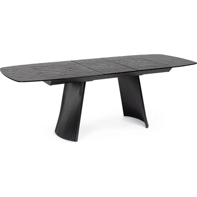 Bizzotto Трапезна разтегателна маса Oliver, 180-220x90 см, стъкло (0731268)