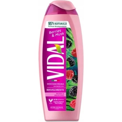 Vidal taliansky sprchový gél Jahodová malina 250 ml