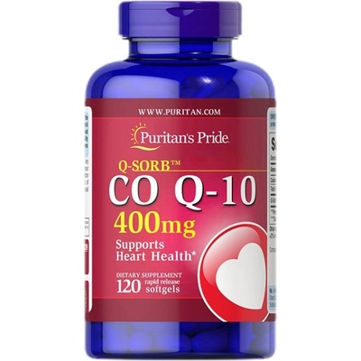 Puritan's Pride Q-Sorb CO Q-10 400 mg [120 Гел капсули]