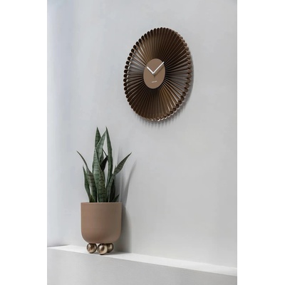 Karlsson Стенен часовник Karlsson Cascara 50 cm (KA6074BR)