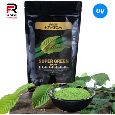 Rage Fitness Kratom Super Green Nano UV 500 g