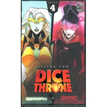Roxley Games Настолна игра Dice Throne: Season 2 - Seraph vs Vampire Lord - Семейна
