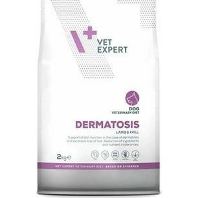 VetExpert VD 4T Dermatosis Dog Lamb&Krill 12 kg