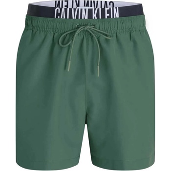 Calvin Klein Бански гащета Calvin klein Inense Power Medium Double swimming shorts - Green (Wild Green)