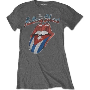 The Rolling Stones Rocks Off Cuba Charcoal Grey S Дамски Риза (RSTS72LC01)