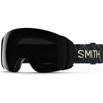 SMITH Ски маска Smith 4D Mag ChromaPop S3 + S1 Ski goggles - Marion Haerty AC / Sun Black + Blue (417-5326-0111)