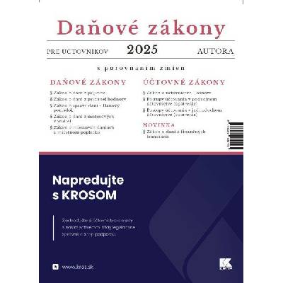 Daňové zákony pre účtovníkov 2025