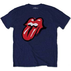 The Rolling Stones No Filter Tongue Navy Blue L Риза (RSTS96MN03)