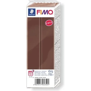 FIMO Глина, 454 g, горима, FIMO "Soft", шоколад 8021-75 (8021-75)