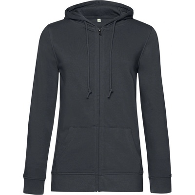B&C Collection Inspire Zipped Hood /women 01.W36B Asphalt