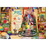 Bluebird Puzzle - Puzzle Life is an Open Book Paris - 1 000 piese