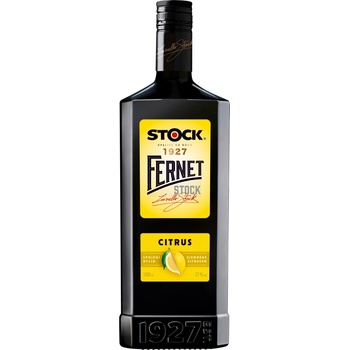 Fernet Stock Citrus 27% 0,5 l (holá láhev)