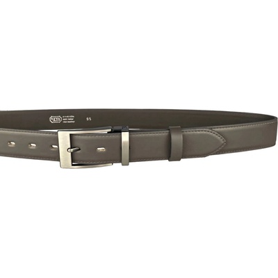Penny Belts pánský kožený opasek 35-020-19-50 šedý