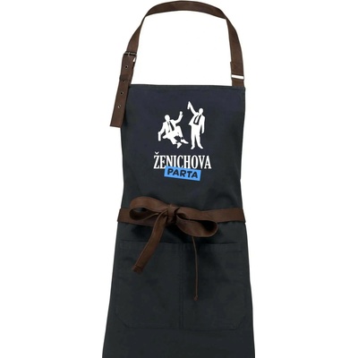 Dřevěné uhlí Ženichova parta alkohol Zástěra Vintage