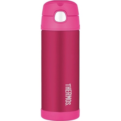 Thermos FUNtainer metalická růžová 470 ml