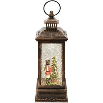 Somogyi by Home LTN 17 Lucerna dekoračná LED so snežítkom a vojačikom