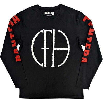 Pantera Frayed Logo čierna