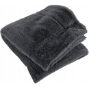 Deky Douceur d'intérieur polyester sivý deka 150x125
