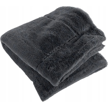 Douceur d'intérieur polyester sivý deka 150x125