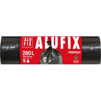 Alufix pytle silné LDPE černé 280 l 60 µm 5ks