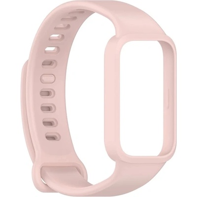 gigapack Xiaomi Smart Band 9 Active GIGAPACK Каишка с потребителски размер, удароустойчивост + силиконова рамка, червена (GP-183913)