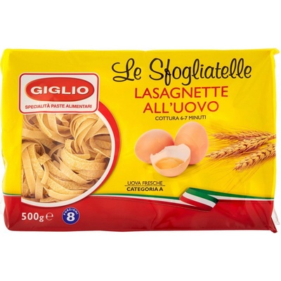 Giglio Lasagne vaječné 0,5 kg