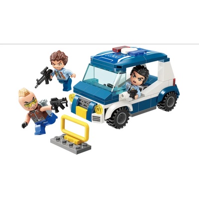 Qman Конструктор, Qman, MineCity, Патрулна кола, 121 части