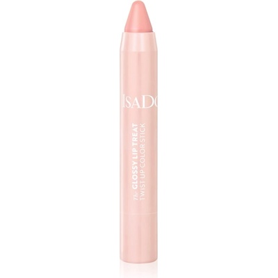 IsaDora The Glossy Lip Treat Twist Up Color овлажняващо червило цвят 00 Clear Nude 3.3 гр
