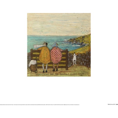 Umělecký tisk Sam Toft - Searching For The Perfect Picnic Spot, 30 × 30 cm