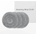 Roborock Saros 10R/ Saros 20/ Saros Z70 - Mоп подложка - 4бр (6970995783674)