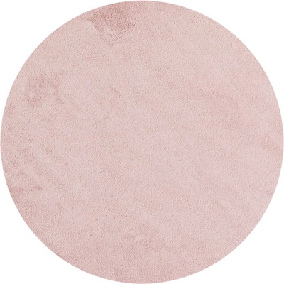 Ayyildiz Розов кръгъл килим подходящ за пране ø 120 cm Sky - Ayyildiz Carpets (SKY1201205400ROSE)