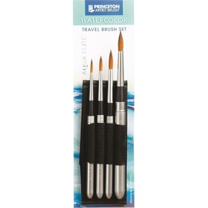 Princeton Artist Brush Aqua Elite Комплект кръгли четки 4 бр (P4850TRSET)