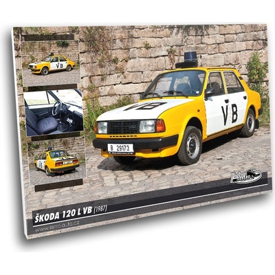 Obraz č. 77 - ŠKODA 120 L VB (1987) 100 x 70 cm
