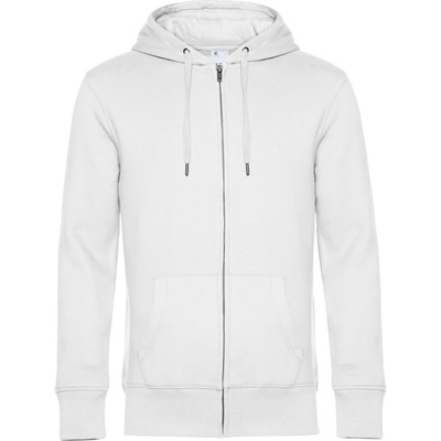 B&C Collection B&c king zipped hood / Мъжка блуза с цип - бяла xxxl (01u03k00113)