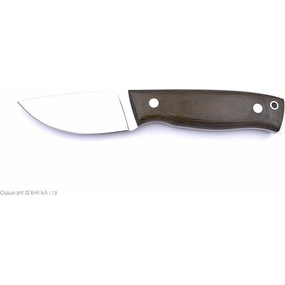 Brisa Skinner 90- micarta Elmax Flat Sheath Skinner BRS