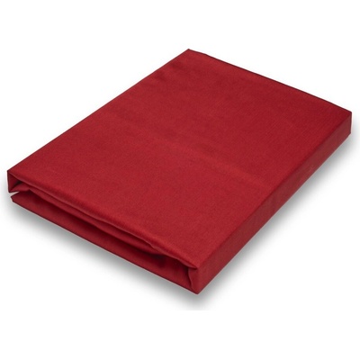 Brotex Napínacie satén prestieradlo vínové 90x200