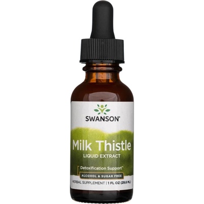 Swanson Milk Thistle Tekutý Extrakt Pestrec 29,6 ml