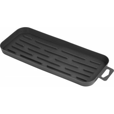 Odkapávač 26x11x1,5cm PRESTIGE tm.šedý, měkký, pružný plast