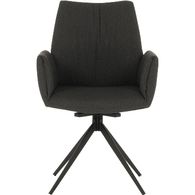 Carmen Трапезен стол como - тъмносив (3532126)