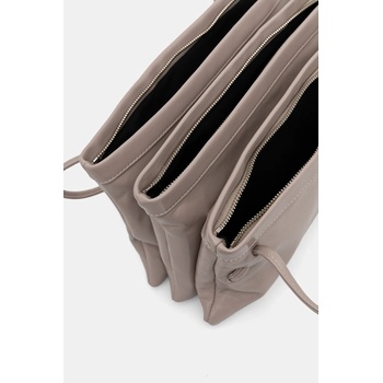 By Far Кожена чанта By Far в бежово MWBSB057LL032GY024PL (MWBSB057LL032GY024PL)