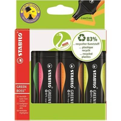 Stabilo Green Boss 6070/4 4 ks