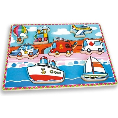 ANDREU Toys - Моят първи пъзел Превозни средства