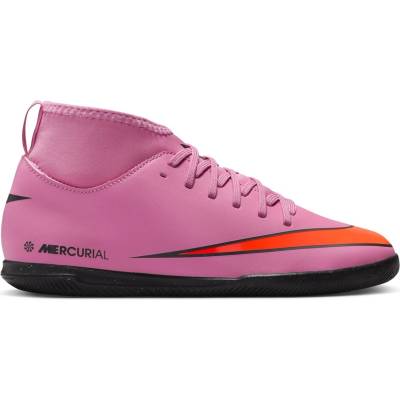 Nike Юношески футболни обувки Nike Mercurial Superfly 10 Club Juniors Indoor Football Boots - Pink/Black