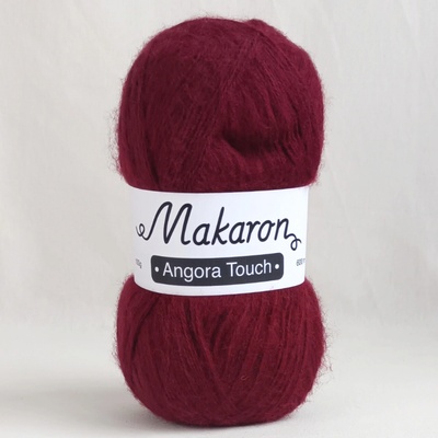 Makaron Angora Touch vínová