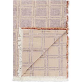 Elvang Dahlia Одеяло 130 x 180 см, лилаво-бежово (50005-LP)