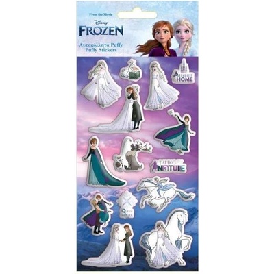 Diakakis Обемни стикери, 10x22cm, Frozen (30111-А-FROZEN)