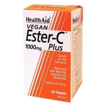 HEALTHAID Хранителна добавка витамин Ц 1000мг с шипка , Health Aid Ester - C Plus 1000mg 30tabs