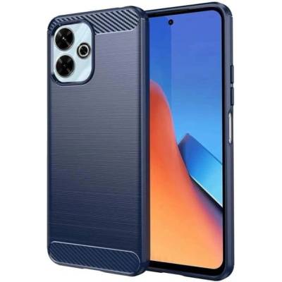 Techsuit Kryt Xiaomi Redmi 13 / Poco M6 4G, Armored Carbon modrý