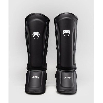 Venum Streamline Shin Guards Black White
