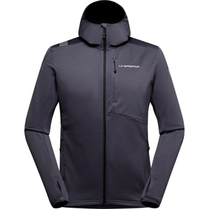 La Sportiva Мъжко поларено яке La Sportiva Chill Thermal Hoody Fleece jacket - Onyx / Chalk (005-6240-0113)